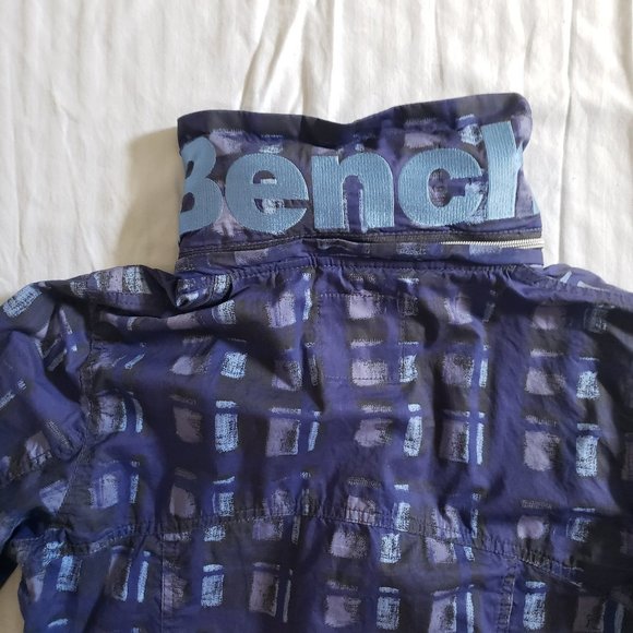 Bench Windbreaker Hideaway Hoodie Large Zip-Up - Picture 4 of 7